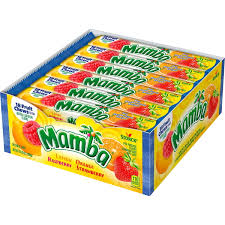 Mamba Fruit Chews, 2.8 oz, 24-count