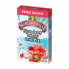 Margaritaville Strawberry Daiquiri Sugar-Free Singles To-Go Drink Mix, 6 ct.