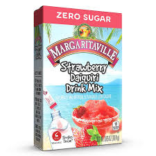 Margaritaville Strawberry Daiquiri Sugar-Free Singles To-Go Drink Mix, 6 ct.