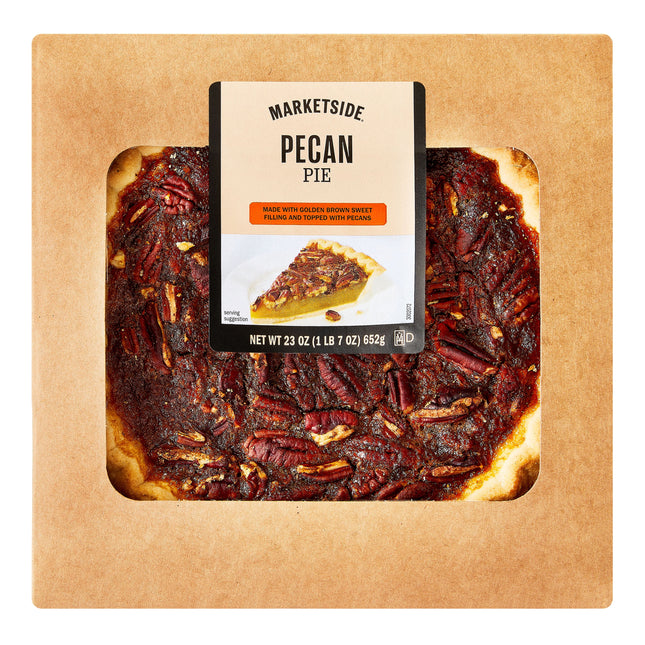 Marketside 8-Inch Pecan Pie, Baked, 23 Oz Box