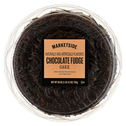 Marketside Chocolate Fudge Creme Cake, 28 Oz (Shelf Stable)