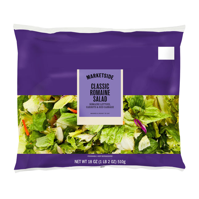 Marketside Premium Romaine Salad Blend, 18 Oz Bag, Fresh