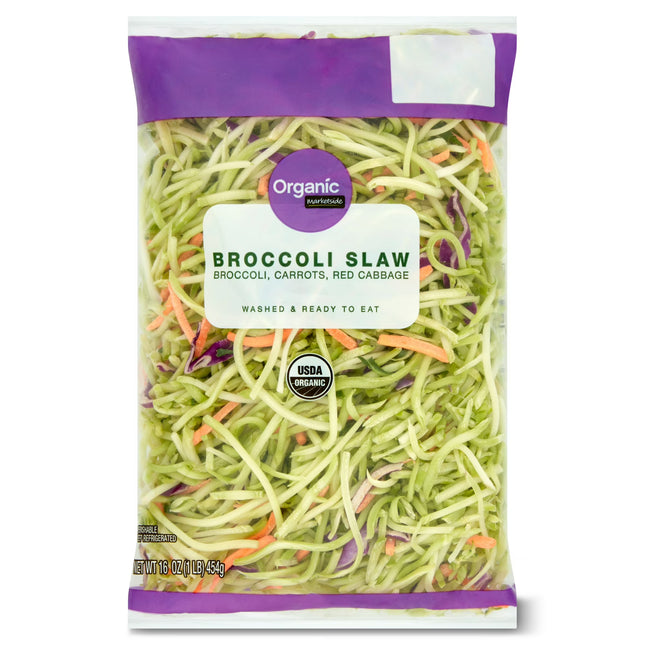 Organic Fresh Broccoli Slaw, 16 Oz