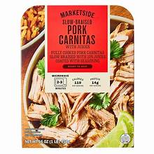 Marketside Ready to Heat Smoked Pork Shoulder Carnitas, 16 oz (Refrigerated)