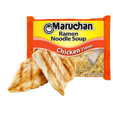 Maruchan Ramen Noodle Chicken Flavor Soup, 3 Oz, 12 Count Shelf Stable