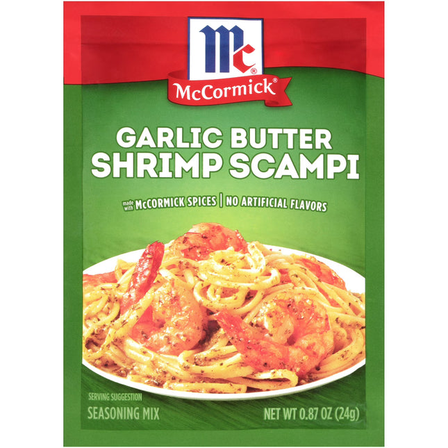 Mccormick Garlic Butter Shrimp Scampi, 0.87 Oz Packet
