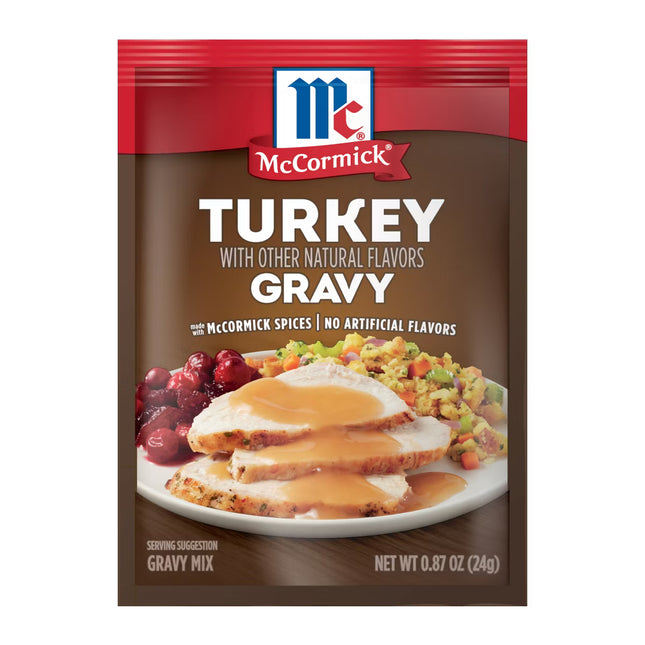 McCormick Turkey Gravy Seasoning Mix - 0.87 oz