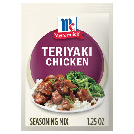 Mccormick Teriyaki Chicken Seasoning Mix, 1.25 Oz