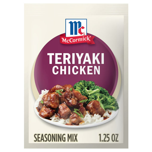 Mccormick Teriyaki Chicken Seasoning Mix, 1.25 Oz