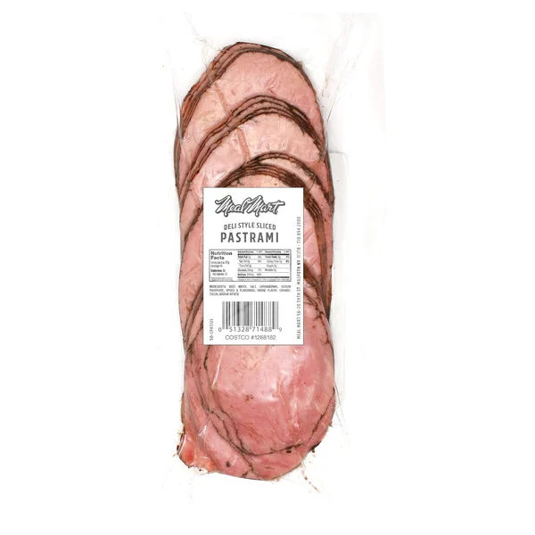 Meal Mart Glatt Kosher Sliced Beef Pastrami, 20 oz