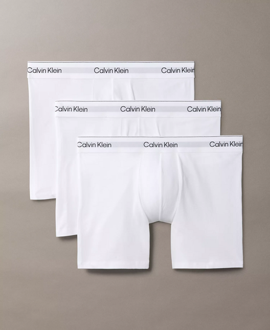 Men's 3-Pack Cotton Stretch Boxer Briefs (LG)