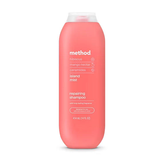 Method Island Mist Repairing Hibiscus, Mango, Passion Fruit Shampoo - 14 fl oz