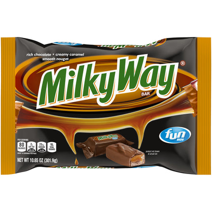 Milky Way Fun Size Halloween Chocolate Candy Bars - 18.47Oz Bag
