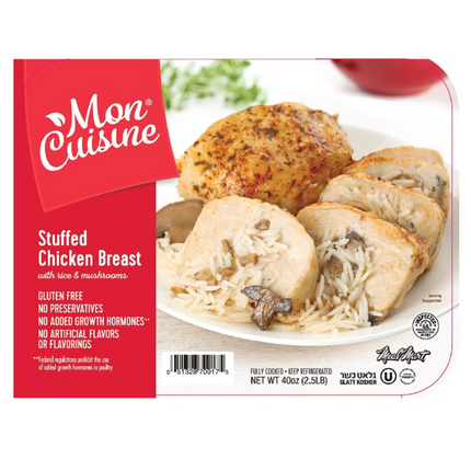Mon Cuisine NY Kosher Stuffed Chicken, 2.5 lbs