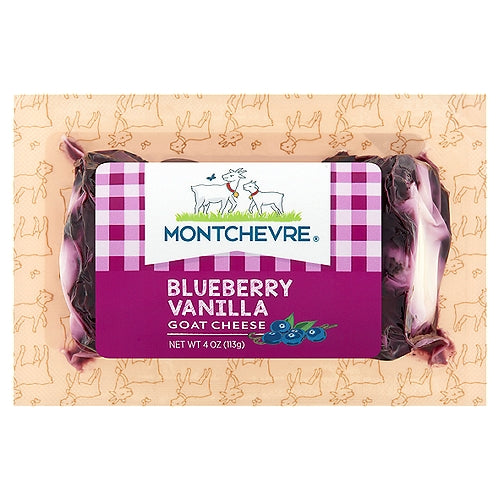 Montchevre Blueberry Vanilla Goat Cheese, 4 oz