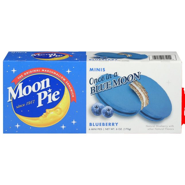 Moon Pie Mini Blueberry Pies, 6 ct. 6 OZ