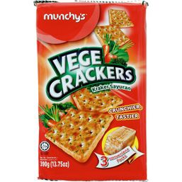 Munchy's Veggie Crackers, 3 Convenient Packs 13 oz