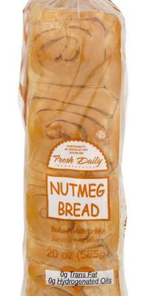 Jamaican Sweet Nutmeg Bread 20 oz New York State Approved, Inmate Care package friendly