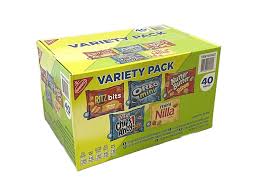 Nabisco Cookies & Crackers, Variety Pack, 1 oz, 40-count