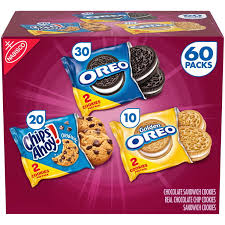 Nabisco Sweet Treats Cookie Variety Pack, Oreo & Chips Ahoy, 60 pk.