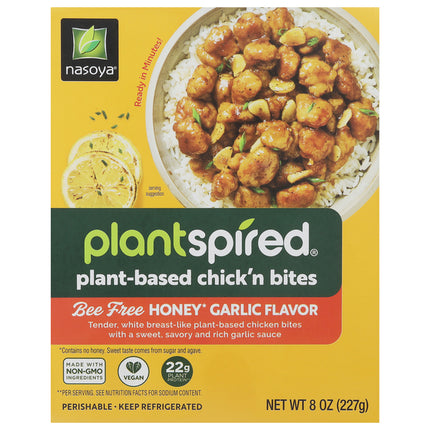 Nasoya Plantspired Plant-Based Honey Garlic Chick'n Bites Refrigerated 8.1