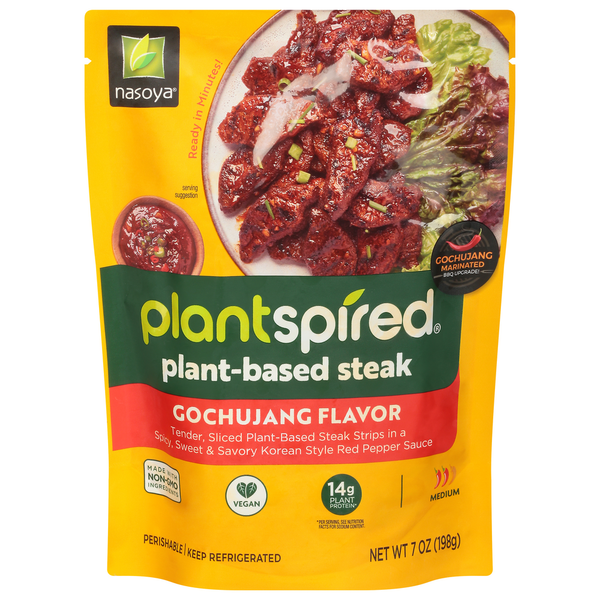 Nasoya Steak, Plant-Based, Gochujang Flavor