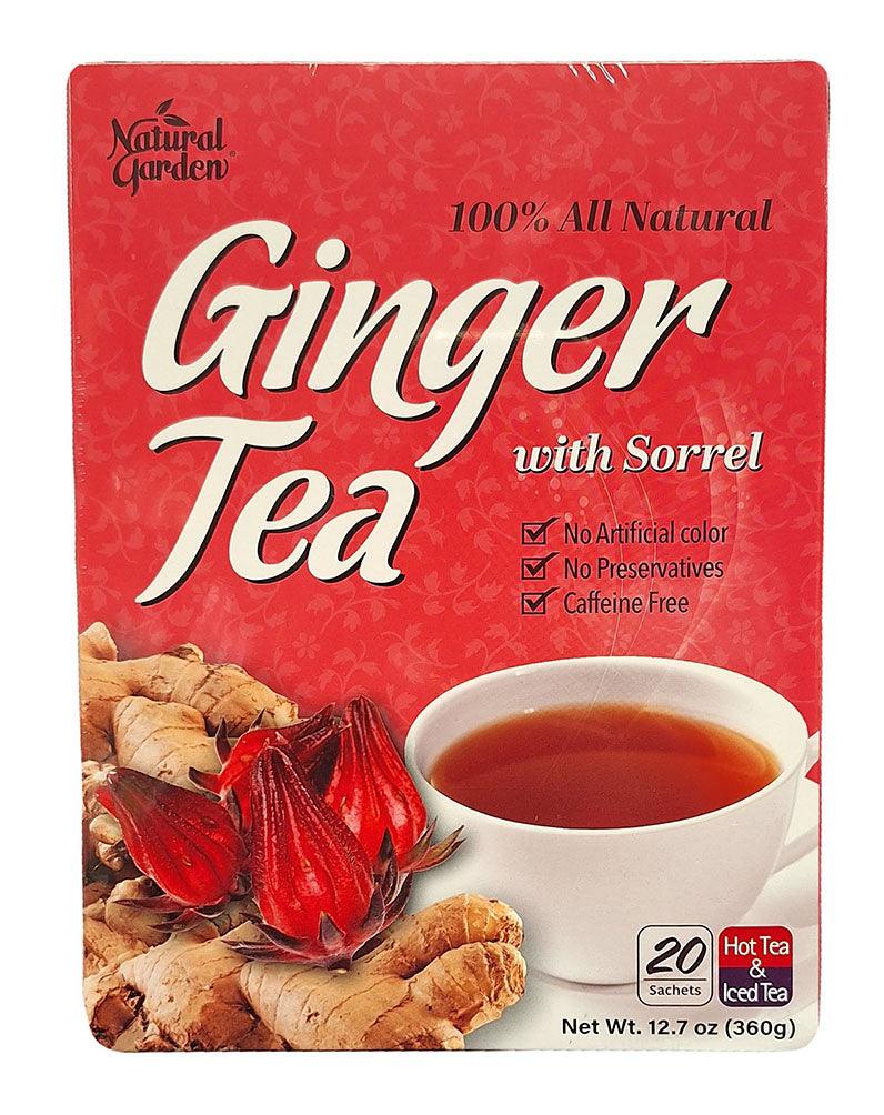 Natural Garden ginger Tea with Sorrel 100% All Natural 12.7 oz