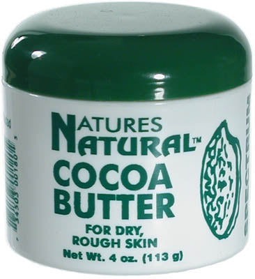 Natures Natural COCOA BUTTER FOR DRY, ROUGH SKIN  4 oz.