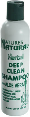 Natures Natural Herbal Deep Clean Shampoo with Aloe Vera  8 Fl. Oz.