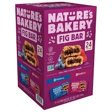 Natures's Bakery Whole Grain Raspberry and Blueberry Fig Bars, 24 ct./2 oz.