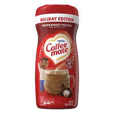 Nestle Coffee Mate Peppermint Mocha Powdered Coffee Creamer, 15oz 9Holiday Edition)