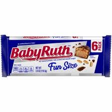 Nestle Baby Ruth Bars, 6-ct. Packs 3.9 oz