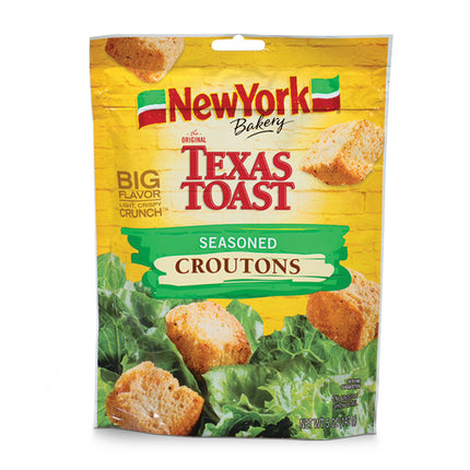 New York Bakery Texas Toast Seasoned Croutons, 5 oz