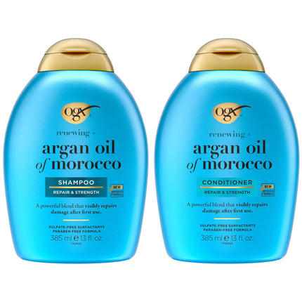 OGX Renewing + Argan Oil of Morocco Moisturizing Daily Shampoo, 13 Fl Oz