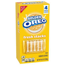 OREO Fresh Stacks Golden Sandwich Cookies, 8.05 oz