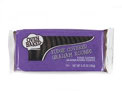 Oven Baked Fudge Covered Graham Rounds, 9.25 oz.