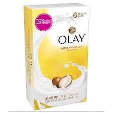 Olay Ultra Moisture Bar Soap, Shea Butter, 3.17 Oz, 12 Count