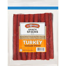 Old Wisconsin Gluten Free Turkey Sausage Snack Sticks, 28 -32 Oz  Pouch