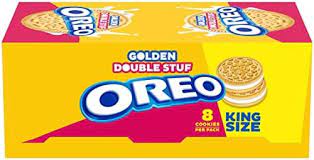 Oreo Golden Double Stuff King Size 10- 4 oz  PK