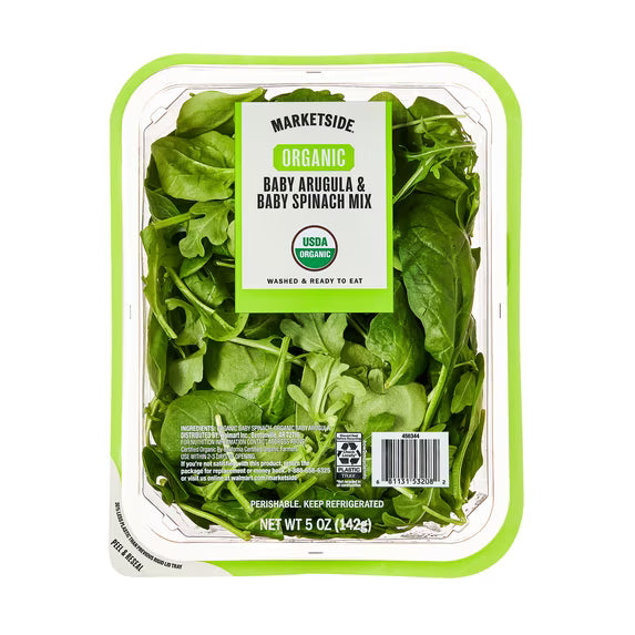Organic Fresh Arugula and Spinach Mix, 5 oz