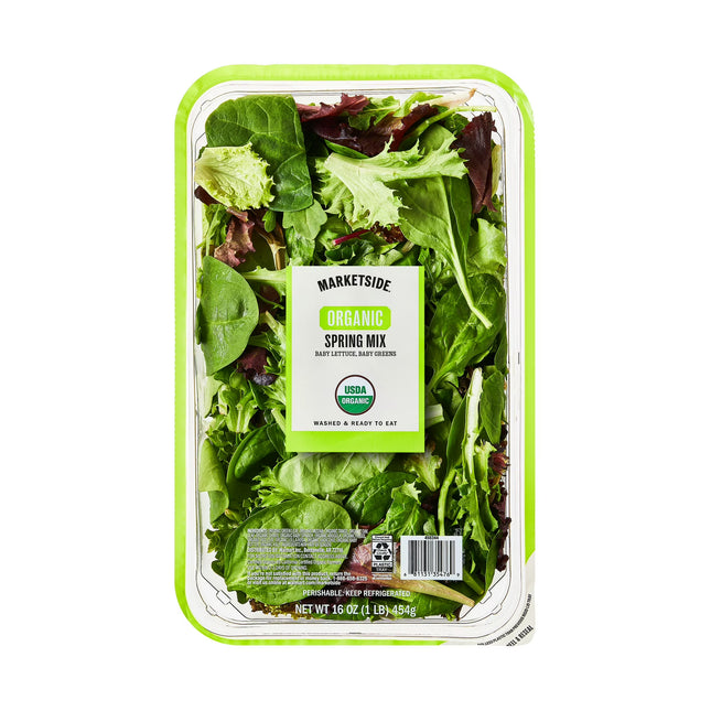 Organic Spring Mix Salad Blend, 16 Oz Clam Shell (Fresh)