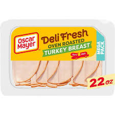 Oscar Mayer Deli Fresh Oven Roasted Sliced Turkey Breast , 22 oz