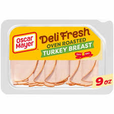 Oscar Mayer Deli Fresh Oven Roasted Sliced Turkey Breast Family Size, 9 Oz