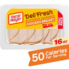 Oscar Mayer Deli Fresh Rotisserie Seasoned Chicken Breast Lunchmeat, 16 oz