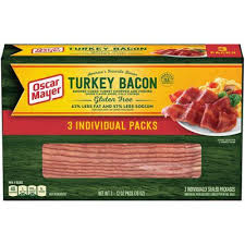 Oscar Mayer Fully Cooked Smoked Turkey Bacon, 4 pk./12 oz.