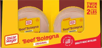 Oscar Mayer Beef Bologna Sliced Lunch Meat, 2 pk./16 oz.