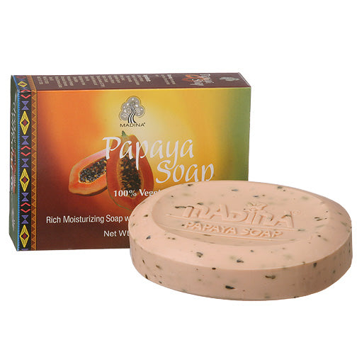 PAPAYA SOAP WITH GREEN TEA