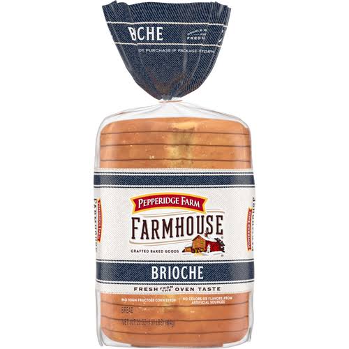 Pepperidge Farm Farmhouse Brioche Bread, 22 Oz Loaf