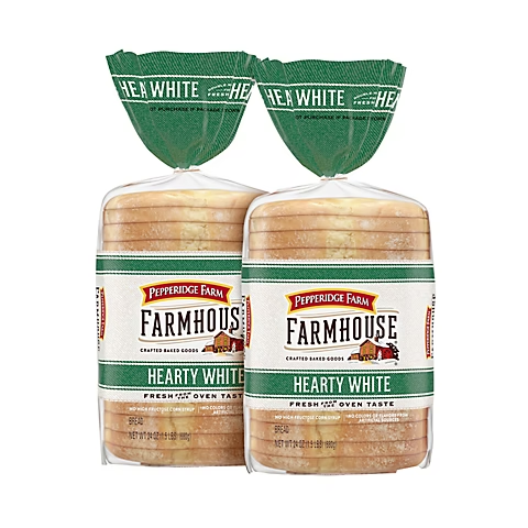 PEPPERIDGE FARM FARMHOUSE WHITE BREAD 2 CT 24