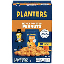 PLANTERS Honey Roasted Peanuts 10